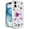 Newface iPhone 16 Kılıf Daisy Simli Magsafe Kapak