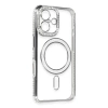 Newface iPhone 16 Kılıf Joke Simli Magneticsafe Kılıf - Gri