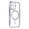 Newface iPhone 16 Kılıf Joke Simli Magneticsafe Kılıf - Mavi