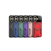 Newface iPhone 16 Kılıf Joy Lens Standlı Kapak - Mor