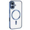 Newface iPhone 16 Kılıf Kross Magneticsafe Kapak - Mavi