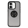 Newface iPhone 16 Kılıf Montreal Yüzüklü Silikon Kapak