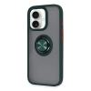 Newface iPhone 16 Kılıf Montreal Yüzüklü Silikon Kapak