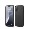Newface iPhone 16 Kılıf Nano içi Kadife Silikon - Siyah