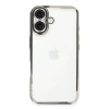 Newface iPhone 16 Kılıf Razer Lensli Silikon - Gümüş