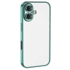 Newface iPhone 16 Kılıf Razer Lensli Silikon - Turkuaz