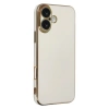 Newface iPhone 16 Kılıf Volet Silikon - Beyaz