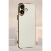 Newface iPhone 16 Kılıf Volet Silikon - Beyaz