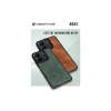 Newface iPhone 16 Plus Kılıf Aras Deri Kapak - Siyah