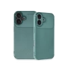 Newface iPhone 16 Plus Kılıf Auto Focus Karbon Kapak - Koyu Yeşil