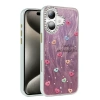 Newface iPhone 16 Plus Kılıf Blade Aynalı Desenli Kapak