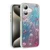 Newface iPhone 16 Plus Kılıf Blade Aynalı Desenli Kapak
