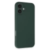 Newface iPhone 16 Plus Kılıf First Silikon - Koyu Yeşil