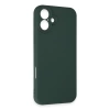 Newface iPhone 16 Plus Kılıf First Silikon - Koyu Yeşil