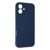 Newface iPhone 16 Plus Kılıf First Silikon - Lacivert