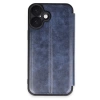 Newface iPhone 16 Plus Kılıf Flip Cover - Lacivert