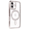 Newface iPhone 16 Plus Kılıf Joke Simli Magneticsafe Kılıf