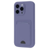 Newface iPhone 16 Plus Kılıf Kelvin Kartvizitli Silikon
