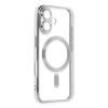 Newface iPhone 16 Plus Kılıf Kross Magneticsafe Kapak - Gümüş