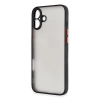 Newface iPhone 16 Plus Kılıf Montreal Silikon Kapak - Siyah