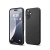 Newface iPhone 16 Plus Kılıf Nano içi Kadife Silikon - Siyah