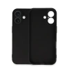 Newface iPhone 16 Plus Kılıf Nano içi Kadife Silikon - Siyah
