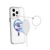 Newface iPhone 16 Plus Kılıf PC Poso Magsafe Kapak - Şeffaf