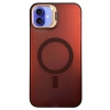 Newface iPhone 16 Plus Kılıf Primera Magsafe Standlı Kapak - Bordo