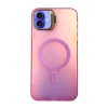 Newface iPhone 16 Plus Kılıf Primera Magsafe Standlı Kapak - Pembe