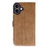 Newface iPhone 16 Plus Kılıf Trend S Plus Kapaklı Kılıf - Taba