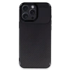 Newface iPhone 16 Pro Kılıf Auto Focus Karbon Kapak - Siyah