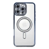 Newface iPhone 16 Pro Kılıf Joke Simli Magneticsafe Kılıf - Lacivert
