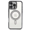 Newface iPhone 16 Pro Kılıf Joke Simli Magneticsafe Kılıf - Siyah