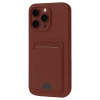 Newface iPhone 16 Pro Kılıf Kelvin Kartvizitli Silikon