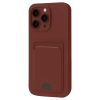 Newface iPhone 16 Pro Kılıf Kelvin Kartvizitli Silikon