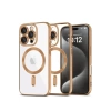 Newface iPhone 16 Pro Kılıf Kross Magneticsafe Kapak - Çöl Titanyum