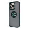 Newface iPhone 16 Pro Kılıf Montreal Yüzüklü Silikon Kapak