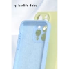 Newface iPhone 16 Pro Kılıf Nano içi Kadife Silikon - Siyah