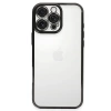 Newface iPhone 16 Pro Kılıf Razer Lensli Silikon - Siyah
