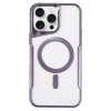 Newface iPhone 16 Pro Max Kılıf Boyi Magsafe Silikon Kapak - Derin Mor
