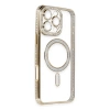 Newface iPhone 16 Pro Max Kılıf Joke Simli Magneticsafe Kılıf