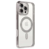 Newface iPhone 16 Pro Max Kılıf Joke Simli Magneticsafe Kılıf - Pembe