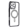 Newface iPhone 16 Pro Max Kılıf Joke Simli Magneticsafe Kılıf - Siyah