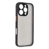 Newface iPhone 16 Pro Max Kılıf Montreal Silikon Kapak - Siyah