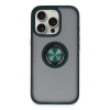 Newface iPhone 16 Pro Max Kılıf Montreal Yüzüklü Silikon Kapak