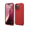Newface iPhone 16 Pro Max Kılıf Nano içi Kadife Silikon - Kırmızı