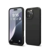 Newface iPhone 16 Pro Max Kılıf Nano içi Kadife Silikon - Siyah