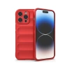 Newface iPhone 16 Pro Max Kılıf Optimum Silikon - Kırmızı