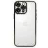 Newface iPhone 16 Pro Max Kılıf Razer Lensli Silikon - Yeşil