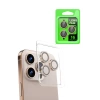 Newface iPhone 16 Pro Max Raze Metal Kamera Lens - Natural Grey